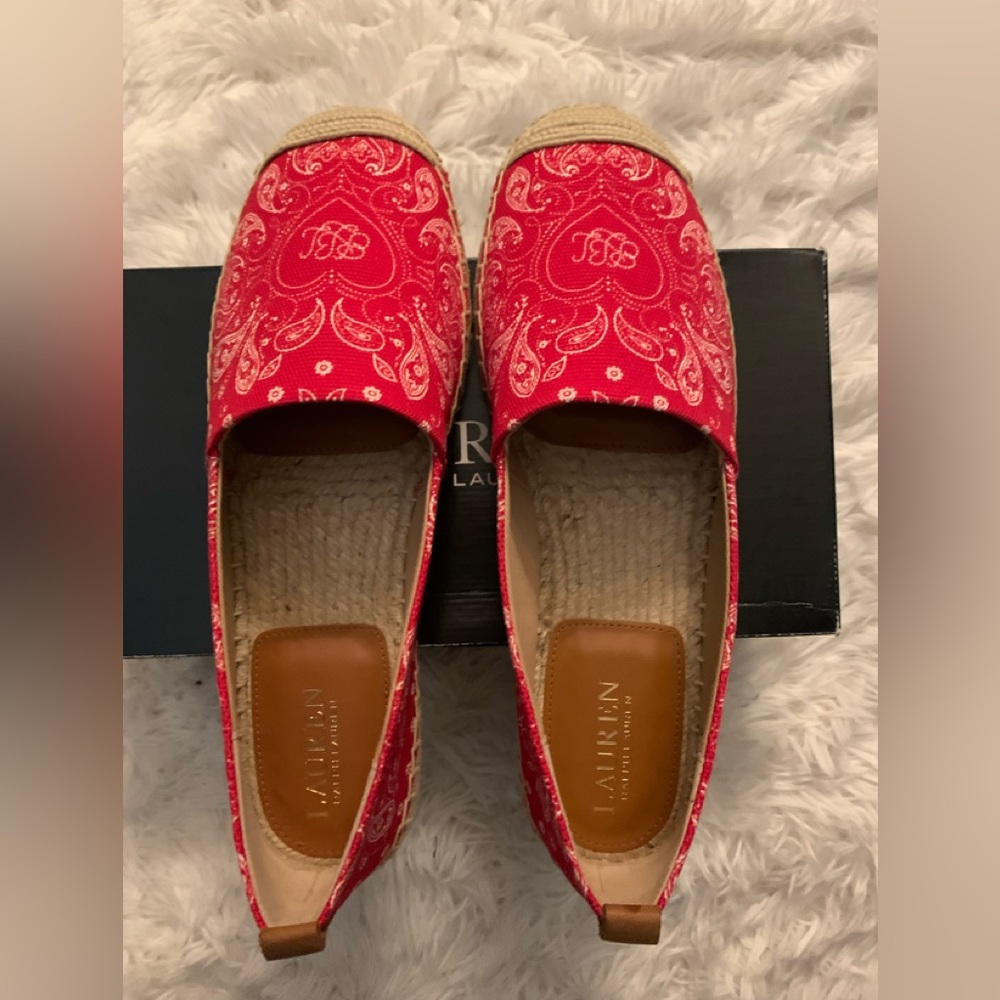 Red Lauren Ralph Lauren Espadrilles